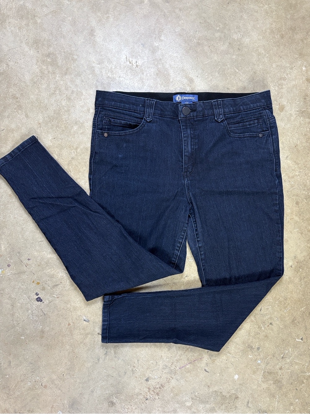 Democracy Indigo Skinny Stretch Jeans Size 14